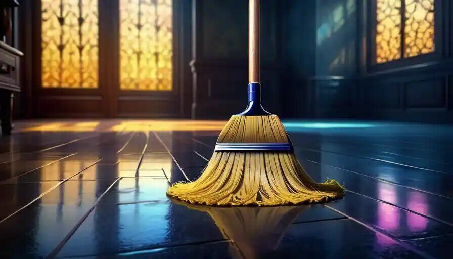 Spiritual meaning of mopping the floor