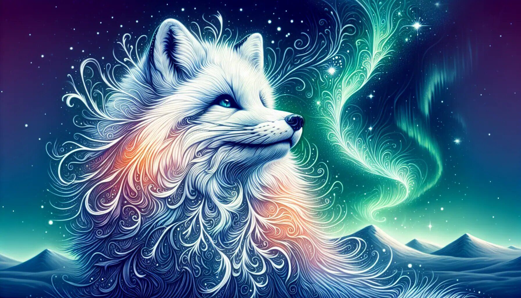 Arctic Fox spirit animal