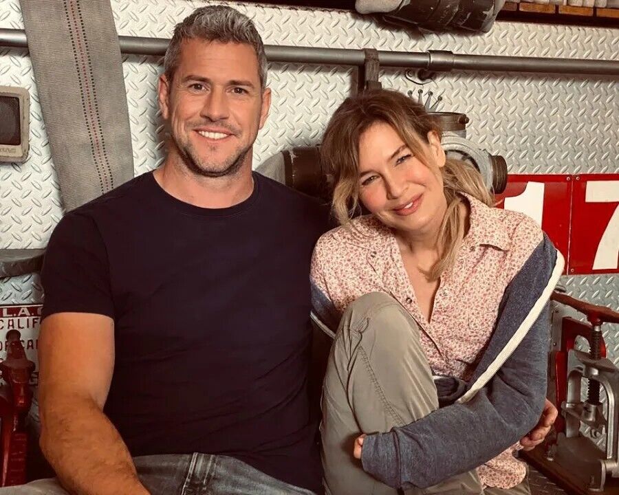 Ant Anstead and Zellweger in December 2023.