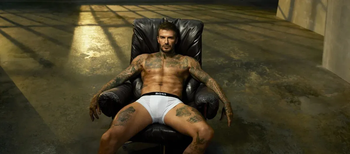 David Beckham Flaunts His Physique in Hugo Boss Campaign