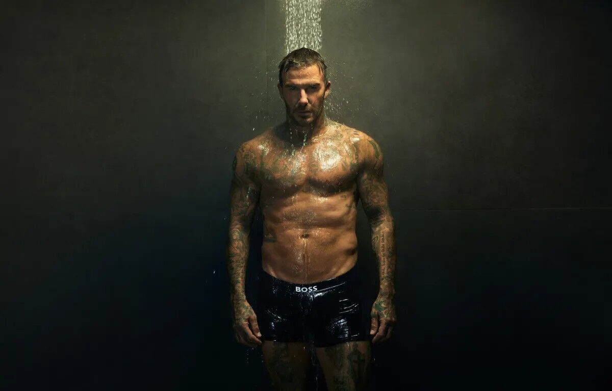 David Beckham Flaunts His Physique in Hugo Boss Campaign