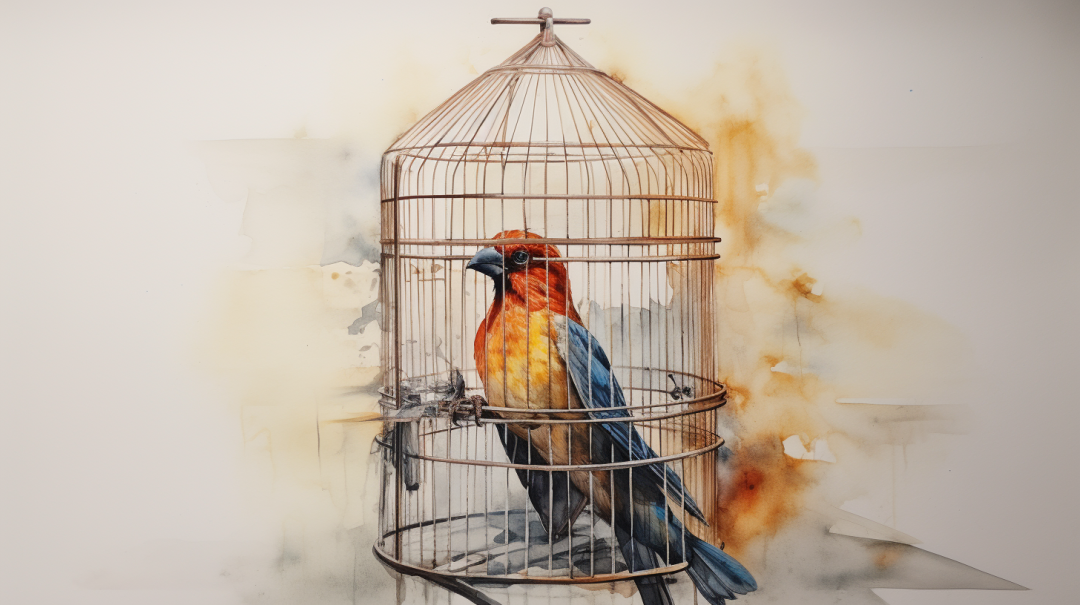 Caged bird dream meaning