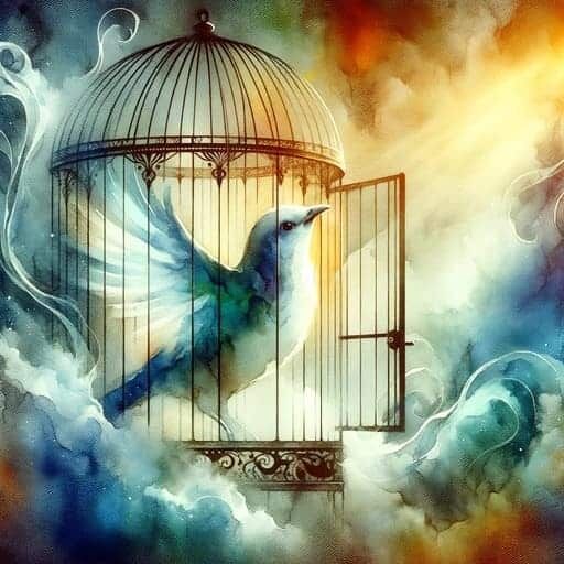 Caged bird dream meaning