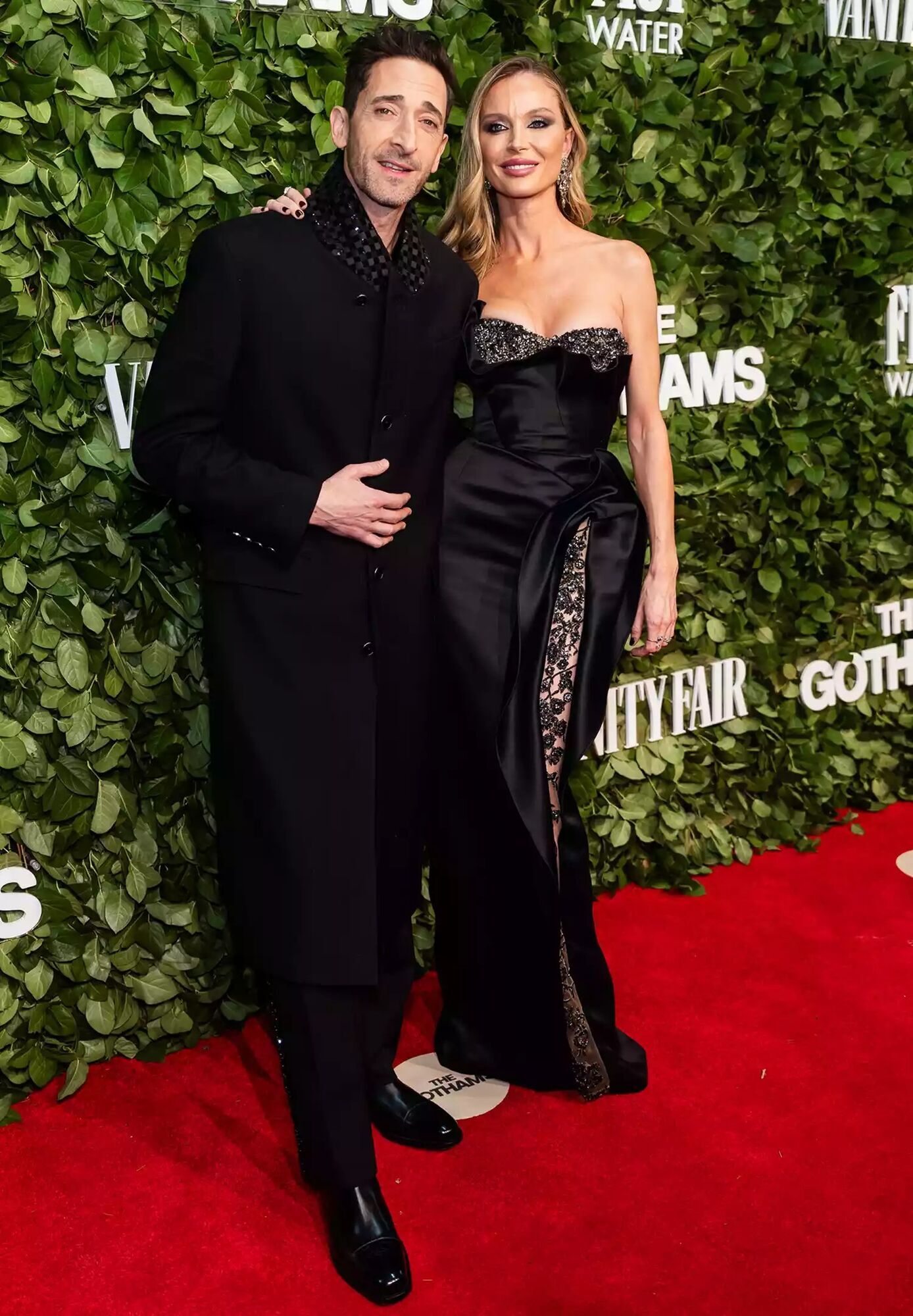 Adrien Brody and Georgina Chapman attend The Gothams 34th Annual Film Awards.