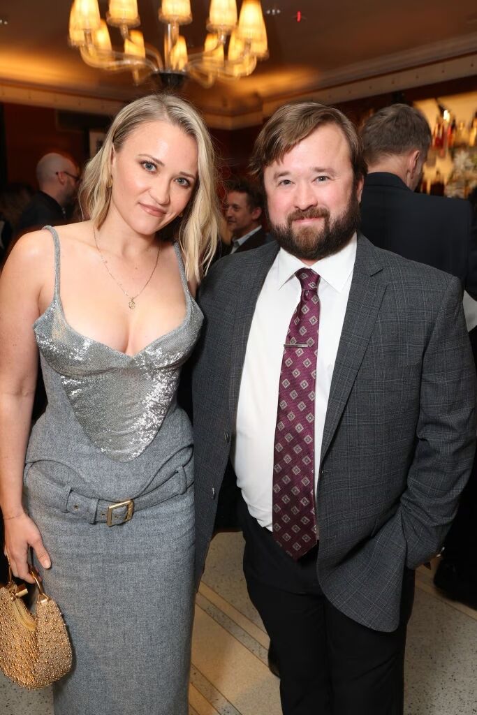 Haley Joel Osment Makes Rare Outing with Sister Emily at Golden Globes Party