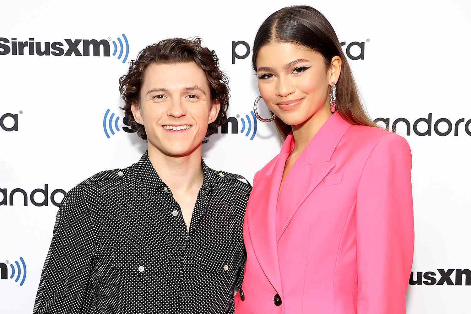 Holland and Zendaya pictured in December 2021.