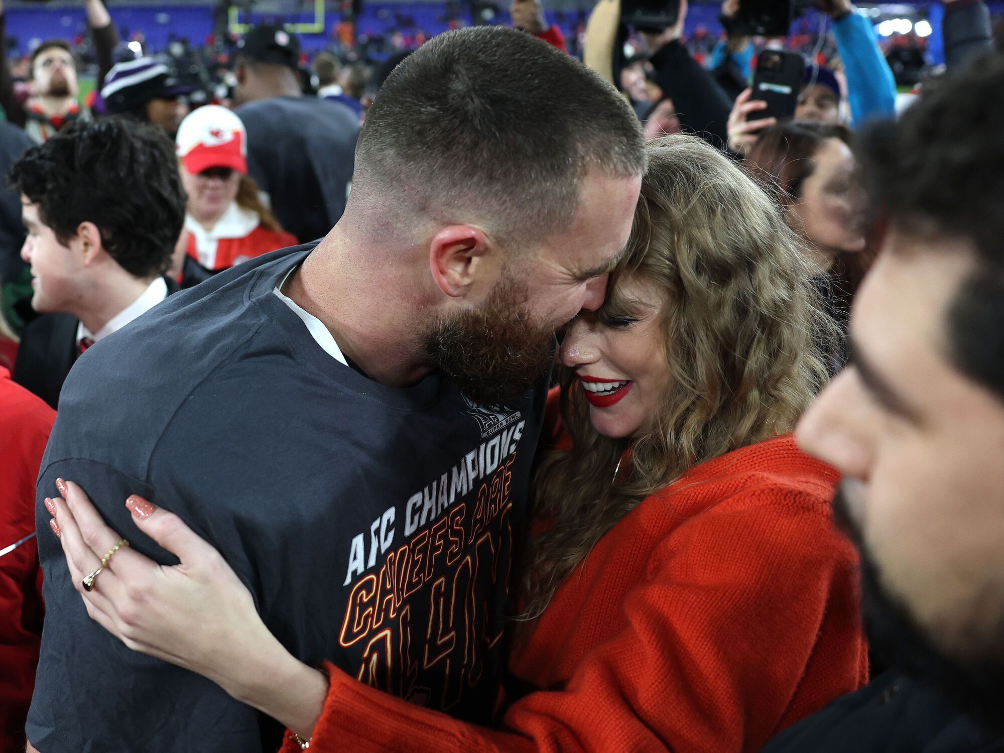 Travis Kelce and Taylor Swift