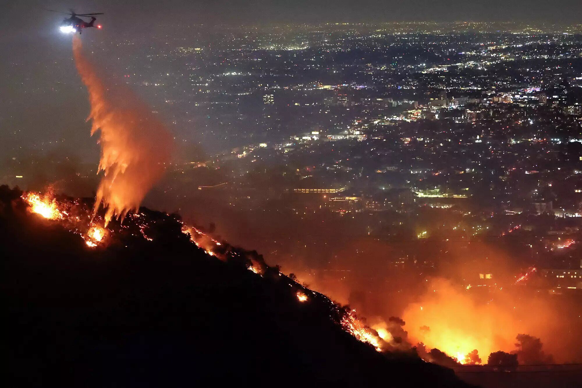 Wildfire in Los Angeles