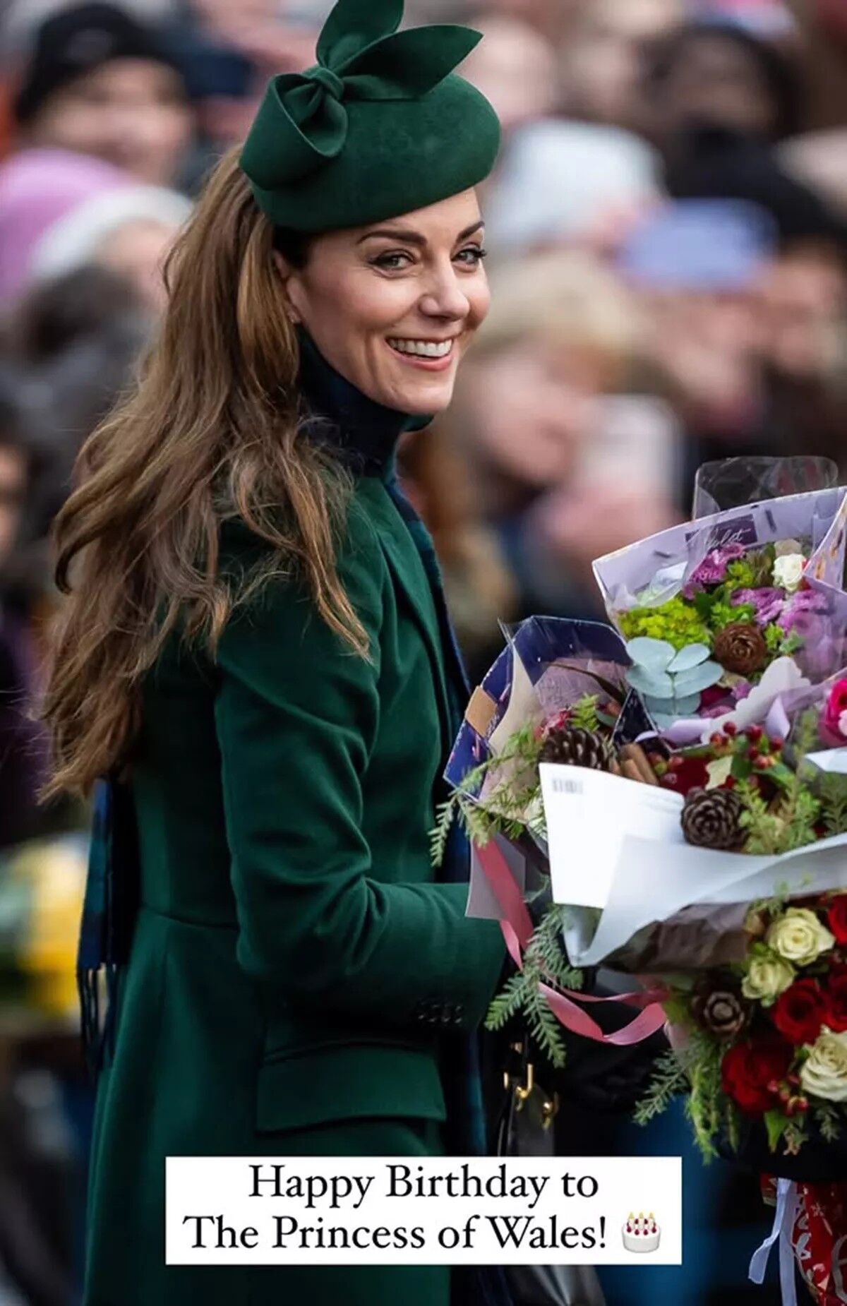 King Charles and Queen Camilla wish Kate Middleton a happy birthday.