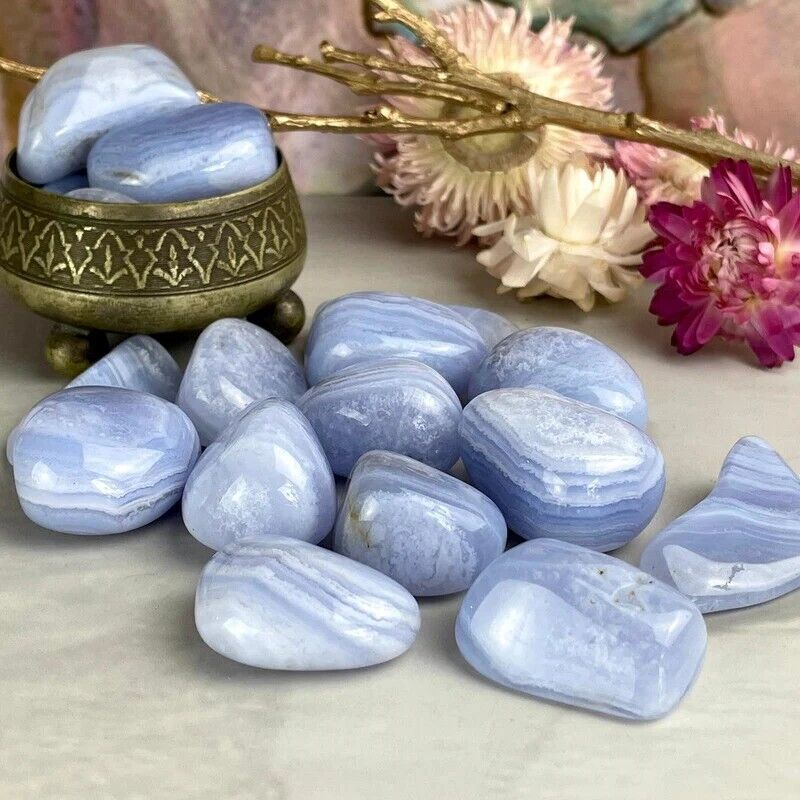 The Blue Lace Agate: A Spiritual Journey Through Inner Calm and Harmony