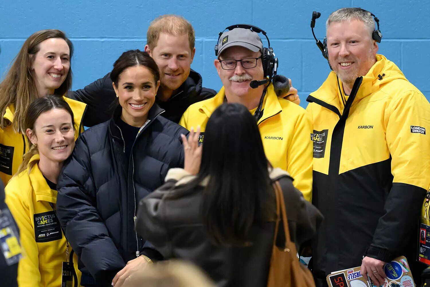 Meghan Markle and Prince Harry attend the Invictus Games in Canada on Feb. 9, 2025.