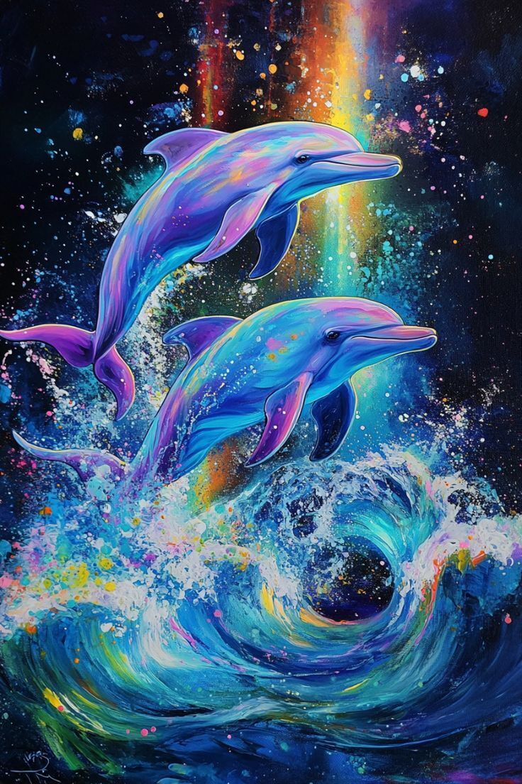 Dolphins in twin flame connections