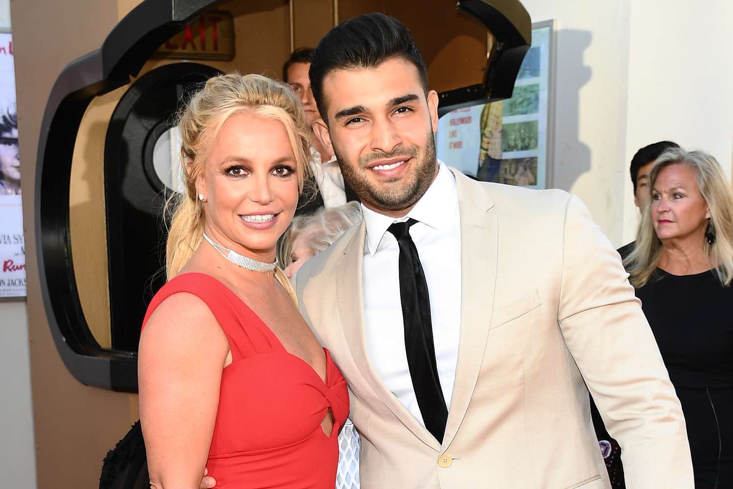 Britney Spears and Sam Asghari.