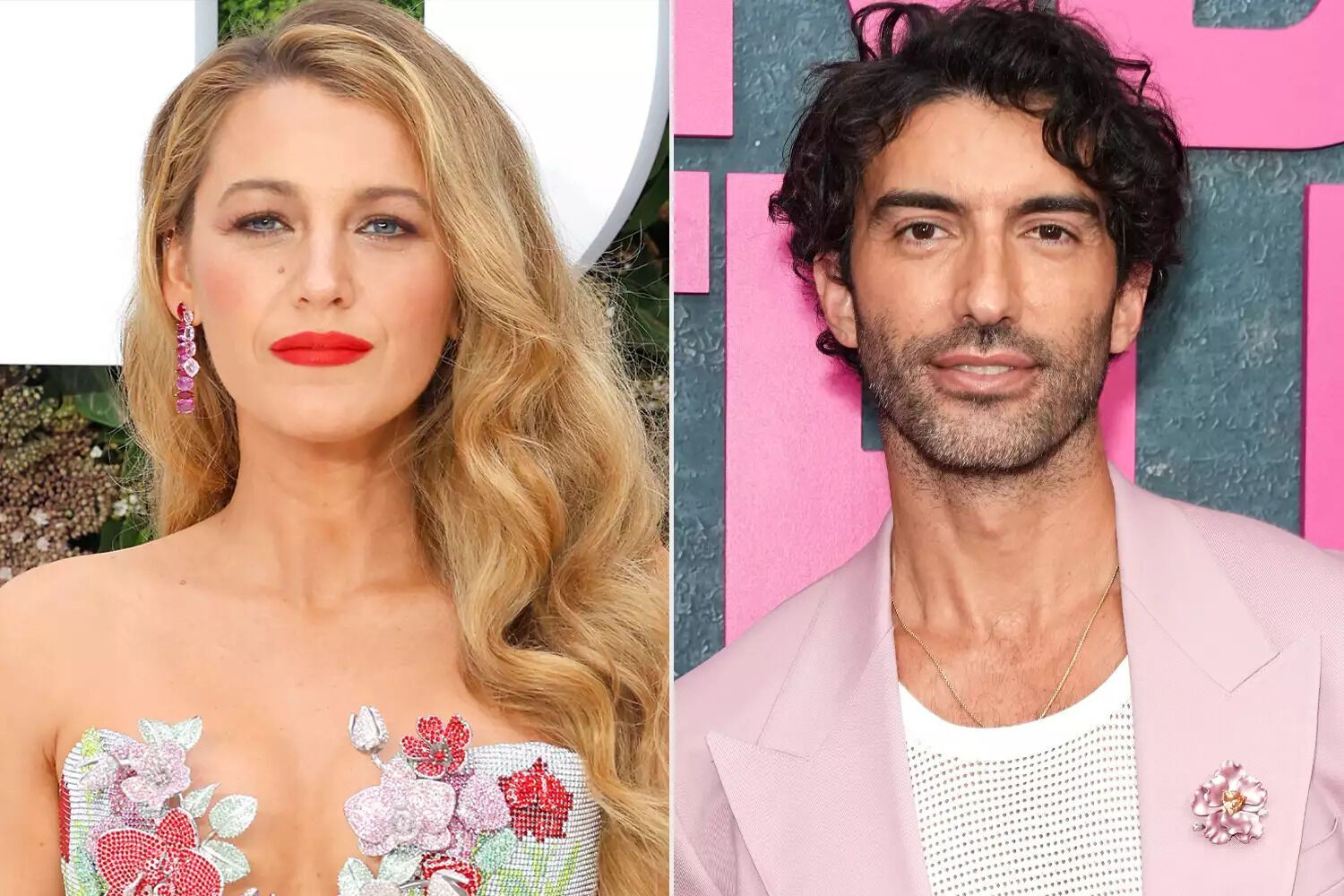 Blake Lively and Justin Baldoni.