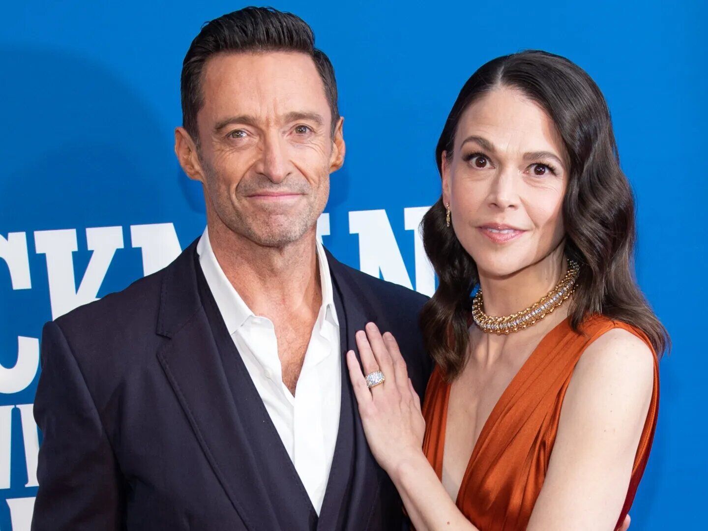 Hugh Jackman and Sutton Foster