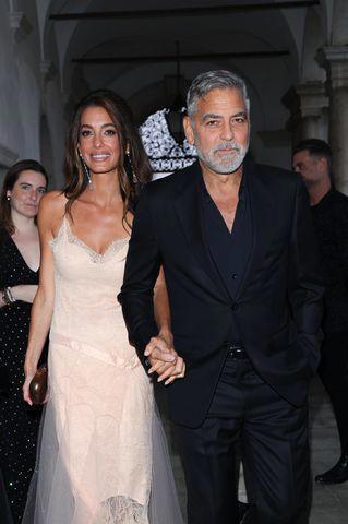 Amal and George Clooney