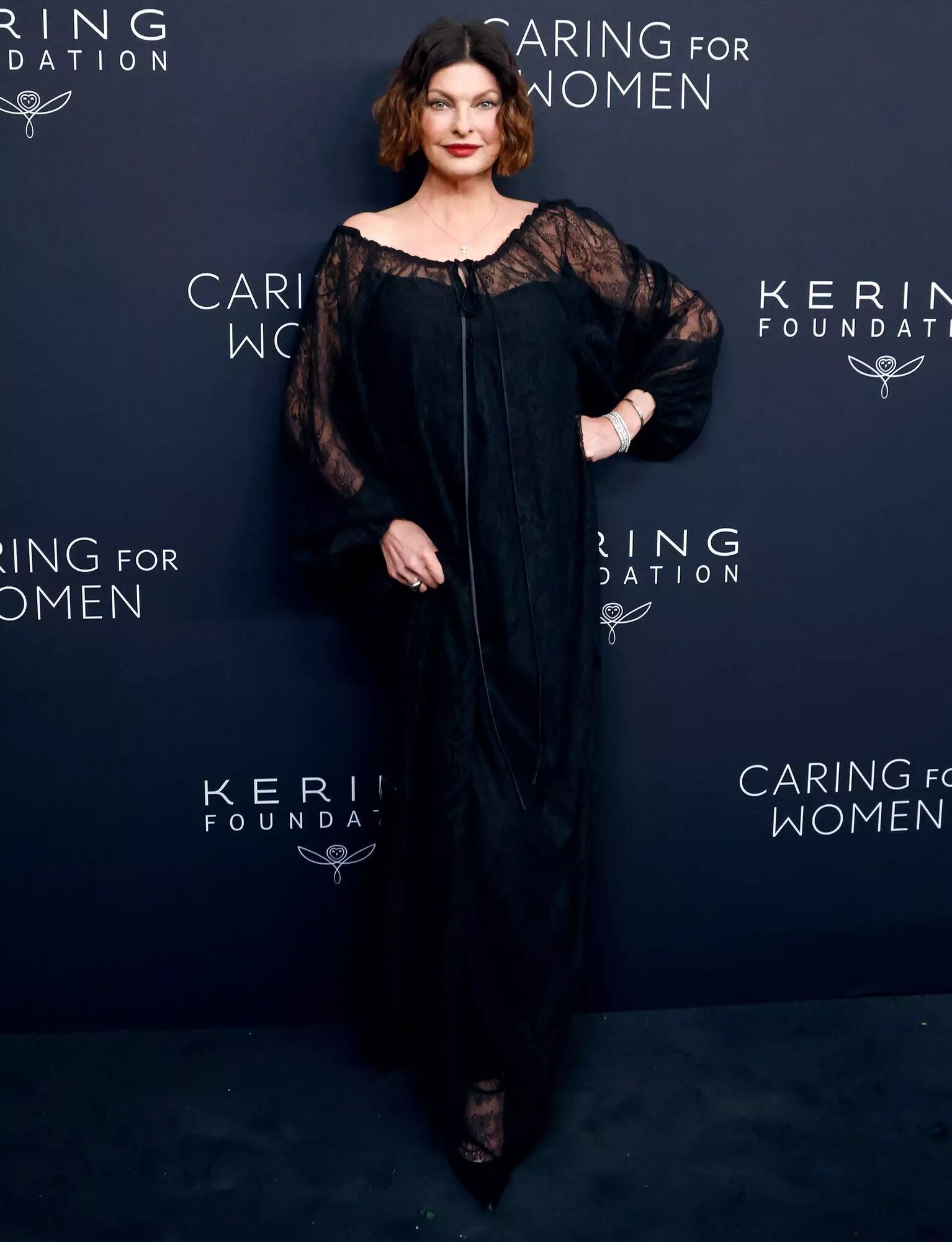 Linda Evangelista attends the 2024 Kering for Women Dinner at The Pool on Sept. 9, 2024 in New York City.