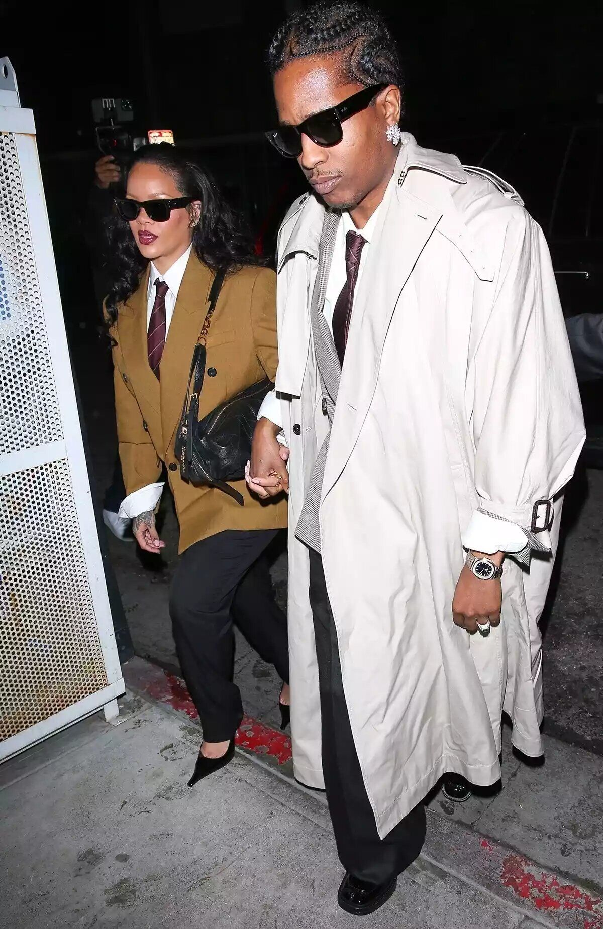 Rihanna rings in her 37th birthday at The Nice Guy in West Hollywood, surrounded by close friends and boyfriend ASAP Rocky