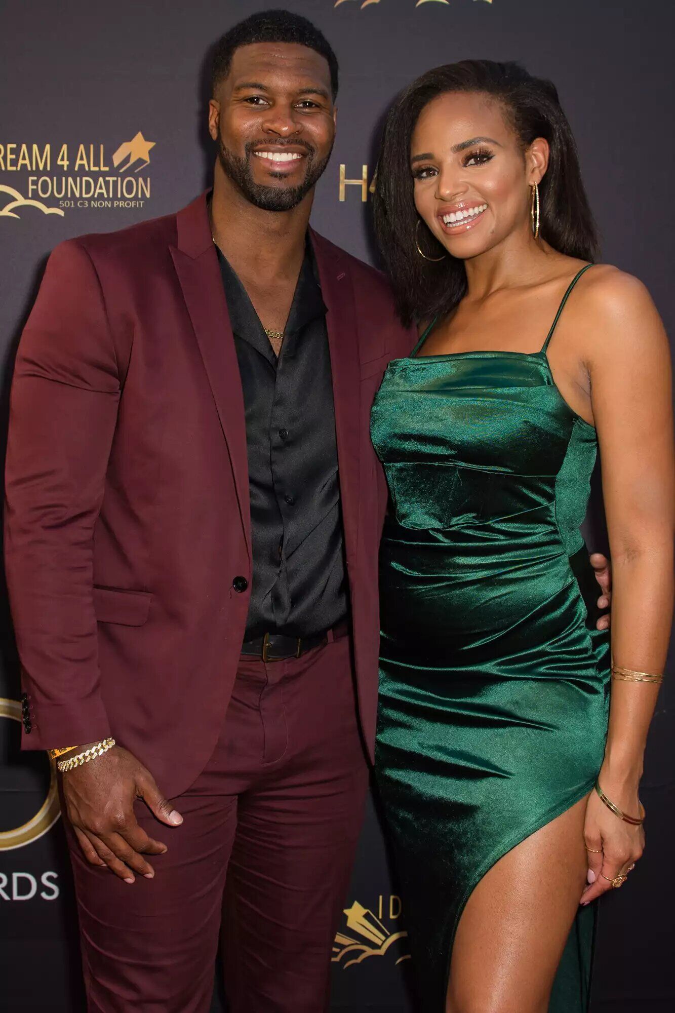 Branden Wellington and Meagan Tandy in October 2023.