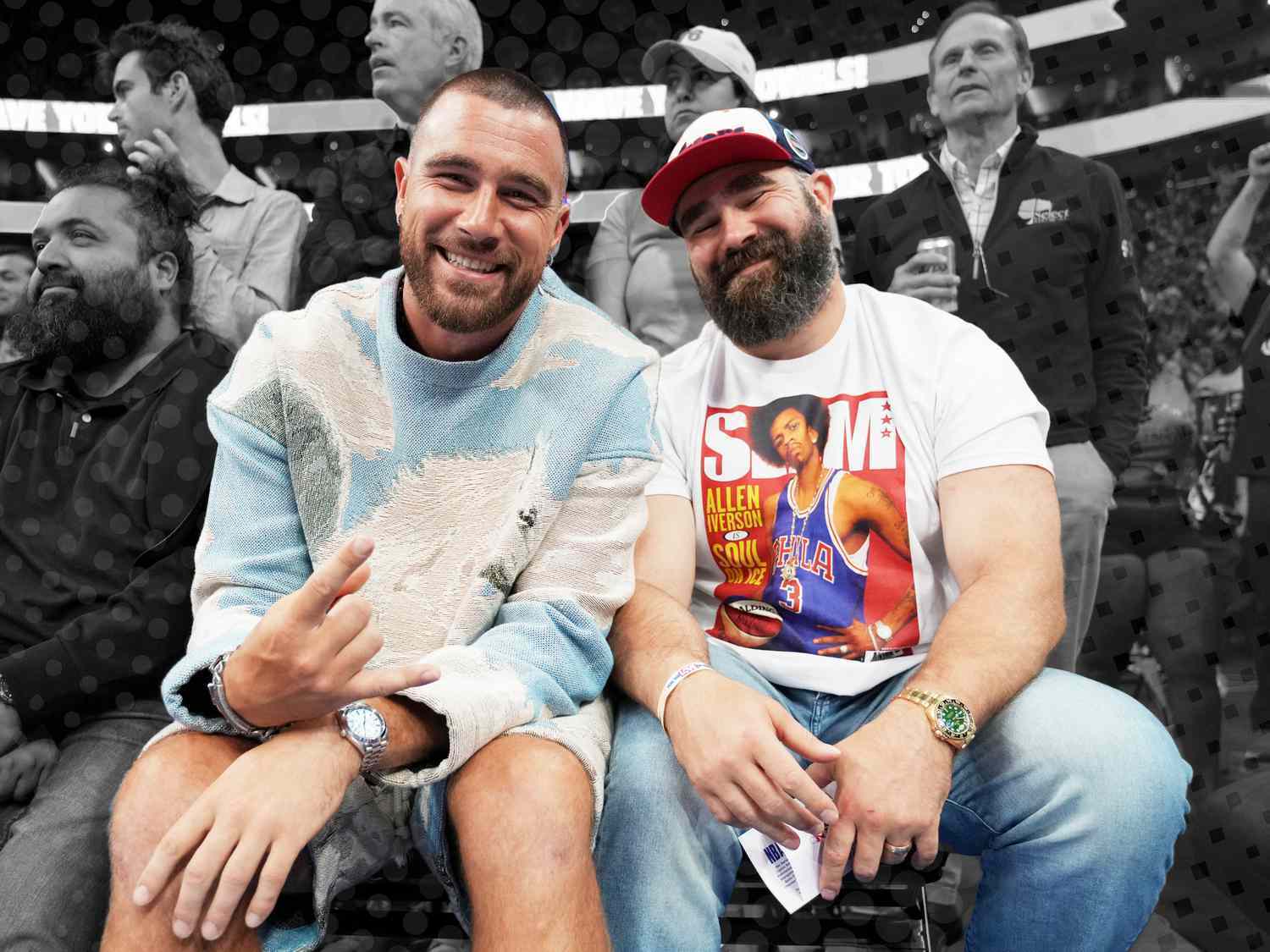 Jason and Travis Kelce