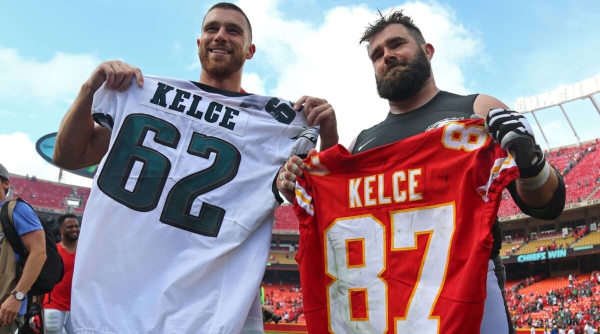 Jason and Travis Kelce