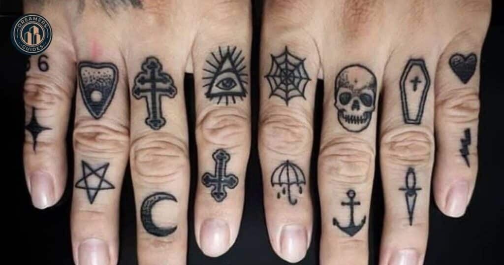 Spiritual Deep Meaning Finger Tattoo Symbols and Meanings