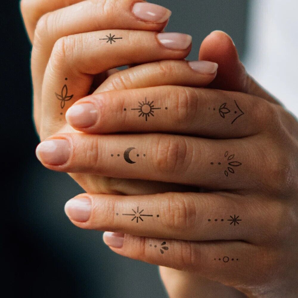 Spiritual Deep Meaning Finger Tattoo Symbols and Meanings