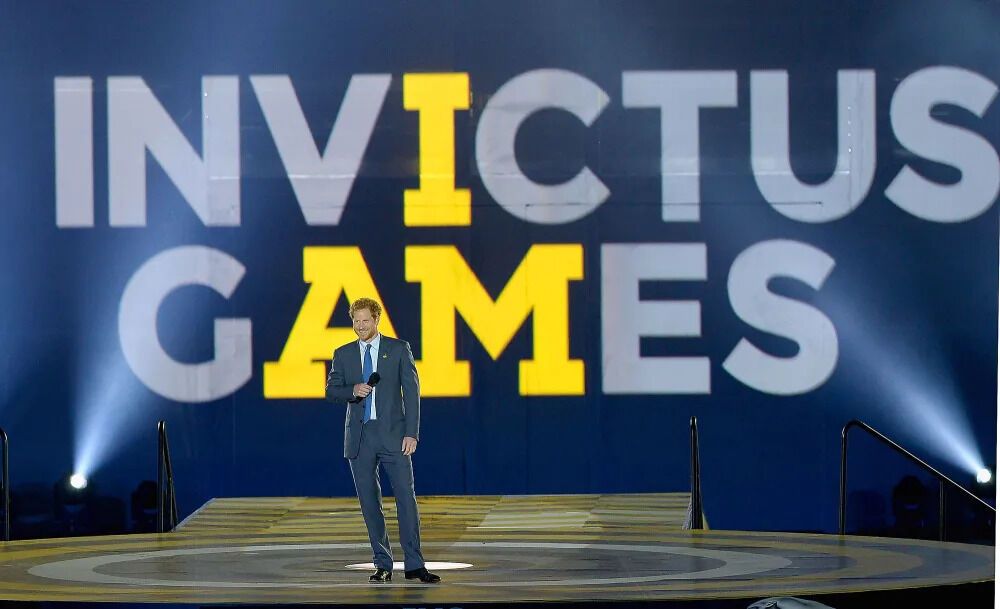 Prince Harry attends the Invictus Games Orlando 2016.