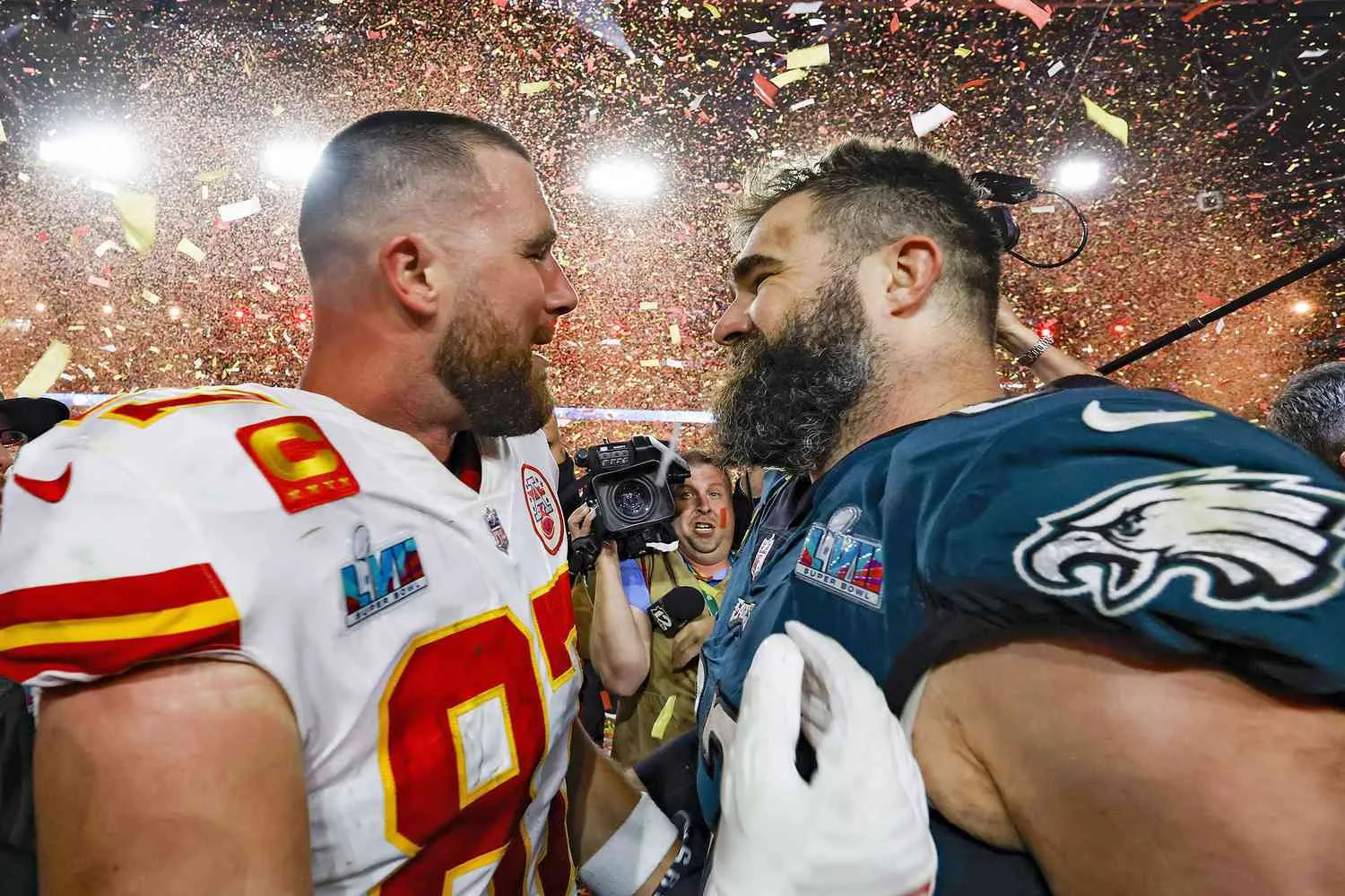 Jason and Travis Kelce