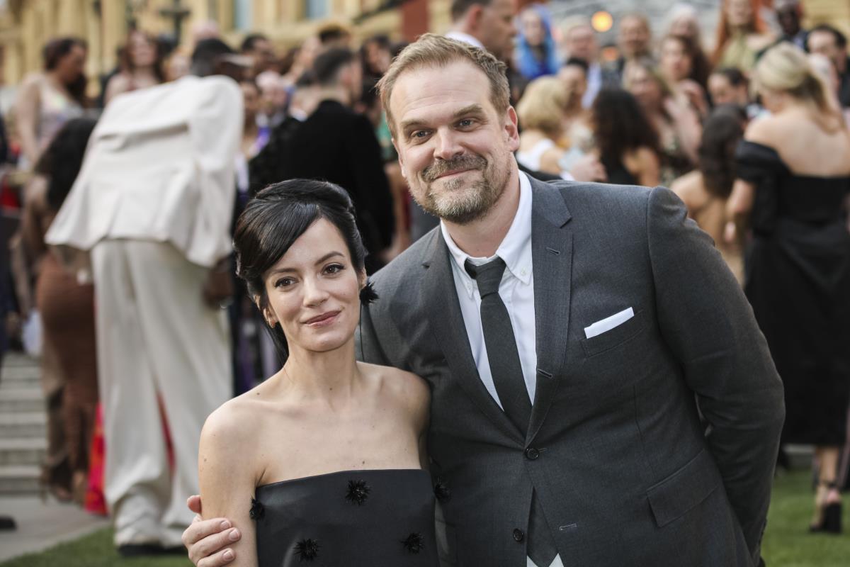 David Harbour Graces First Red Carpet Since Lily Allen Split