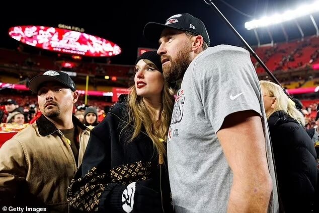 Jason Kelce and Taylor Swift