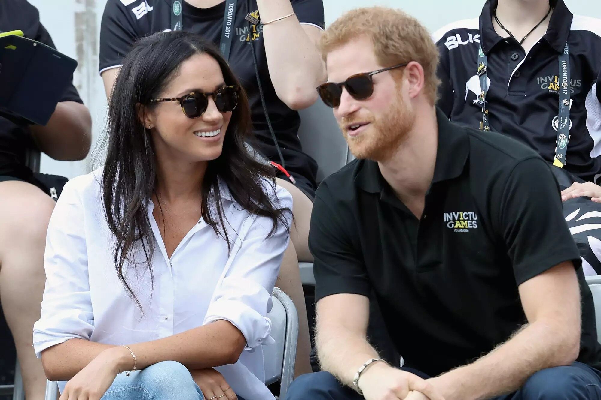 Meghan Markle and Prince Harry attend the 2017 Invictus Games in Toronto.