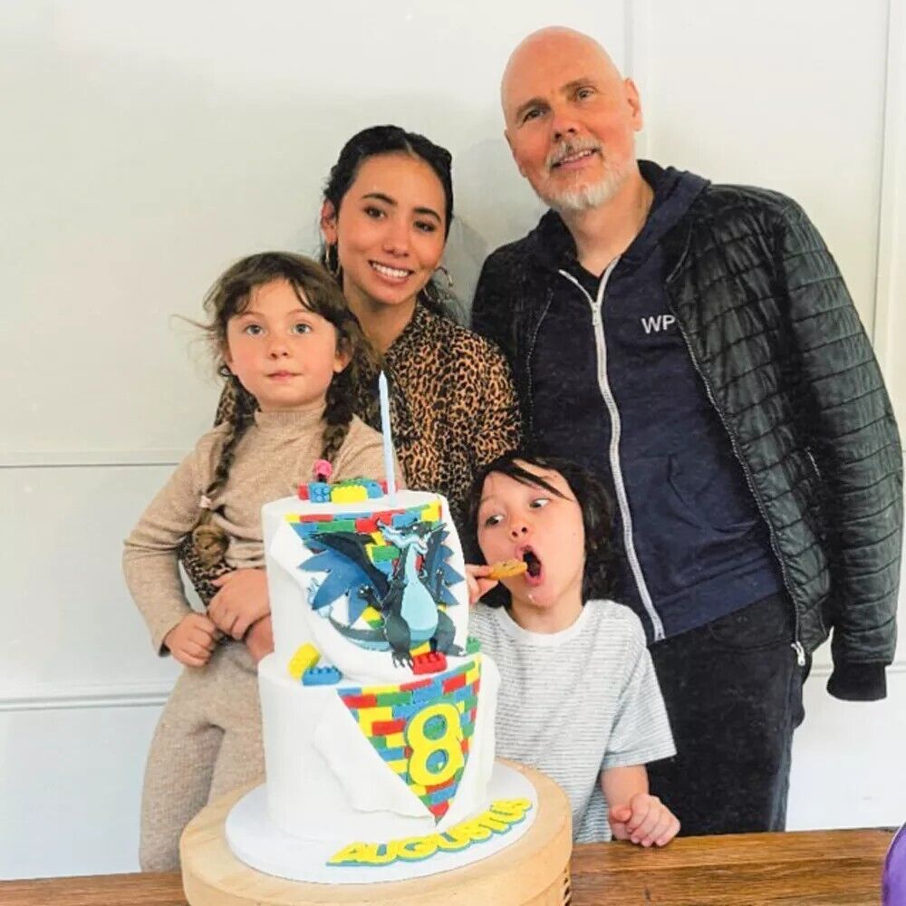 Billy Corgan, Chloe Mendel and their children