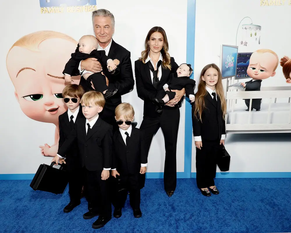 Alec Baldwin and His Extended Family