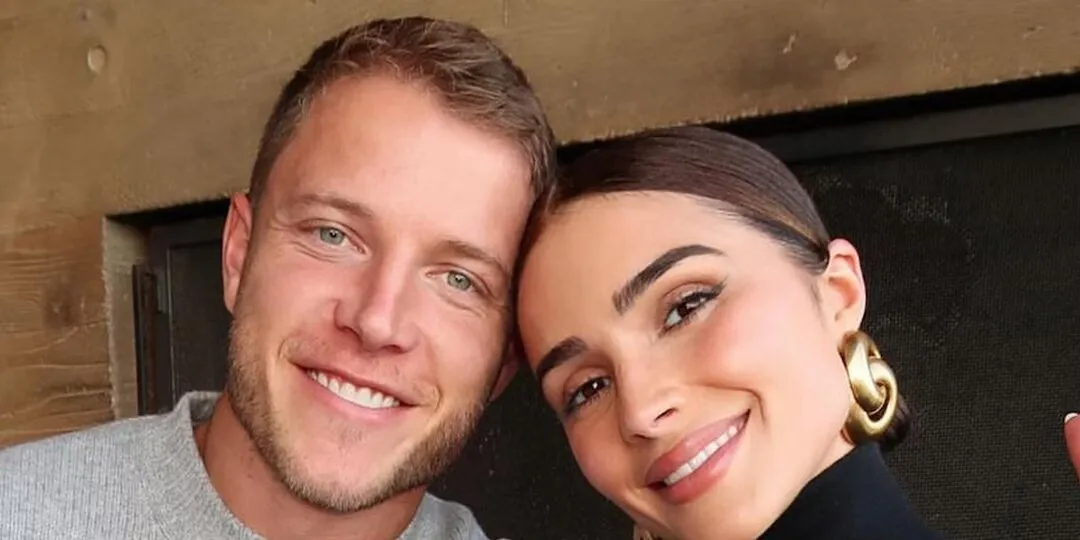 Christian McCaffrey and Olivia Culpo