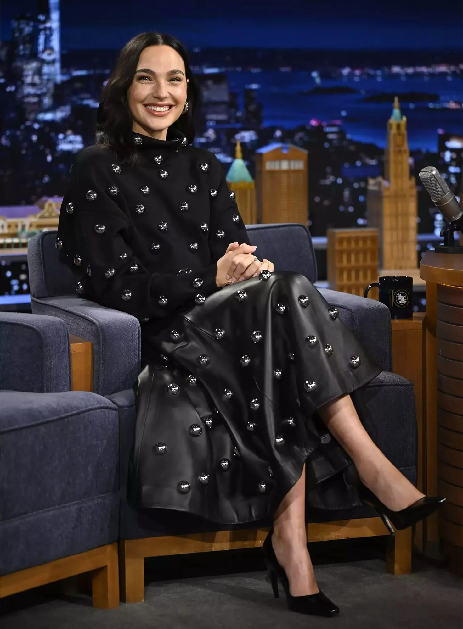 Gal Gadot on 'The Tonight Show Starring Jimmy Fallon'.