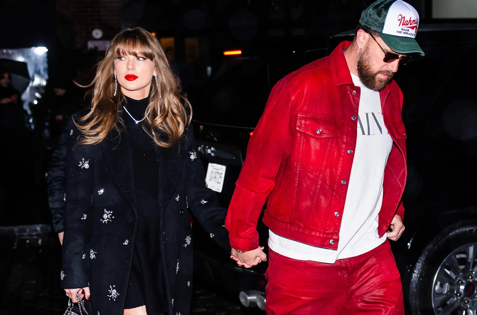 Taylor Swift and Travis Kelce