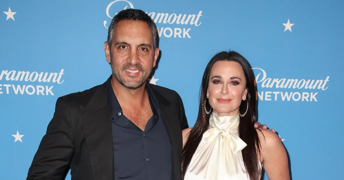 Kyle Richards and Mauricio Umansky