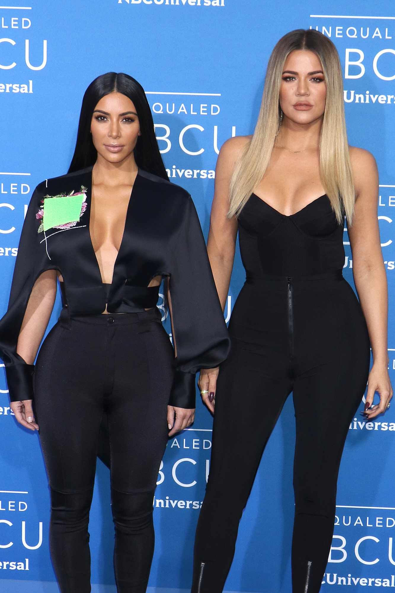 Kim and Khloe Kardashian