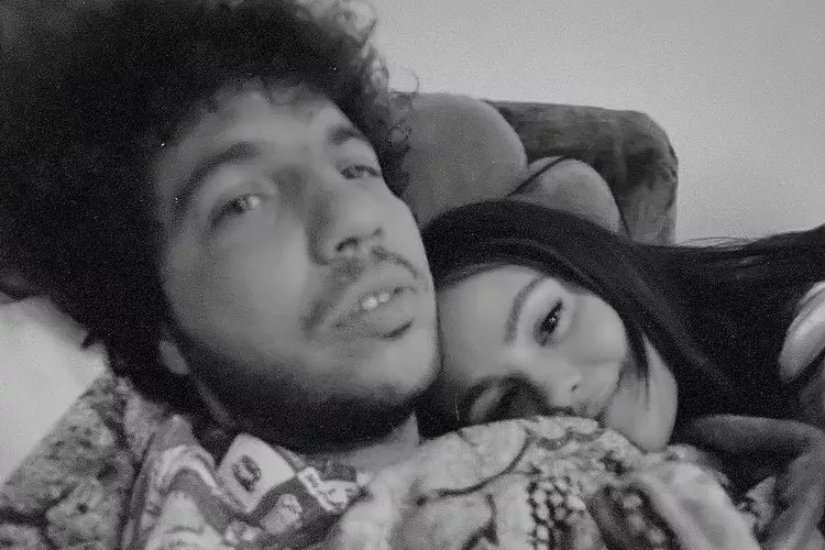 Benny Blanco and Selena Gomez.