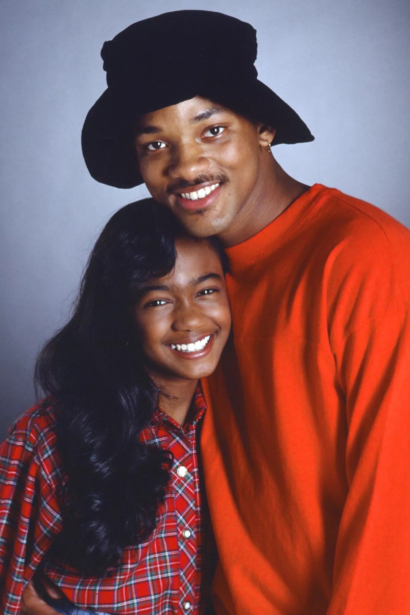 Tatyana Ali (left) and Will Smith in 'The Fresh Prince of Bel-Air' in the early 1990s.