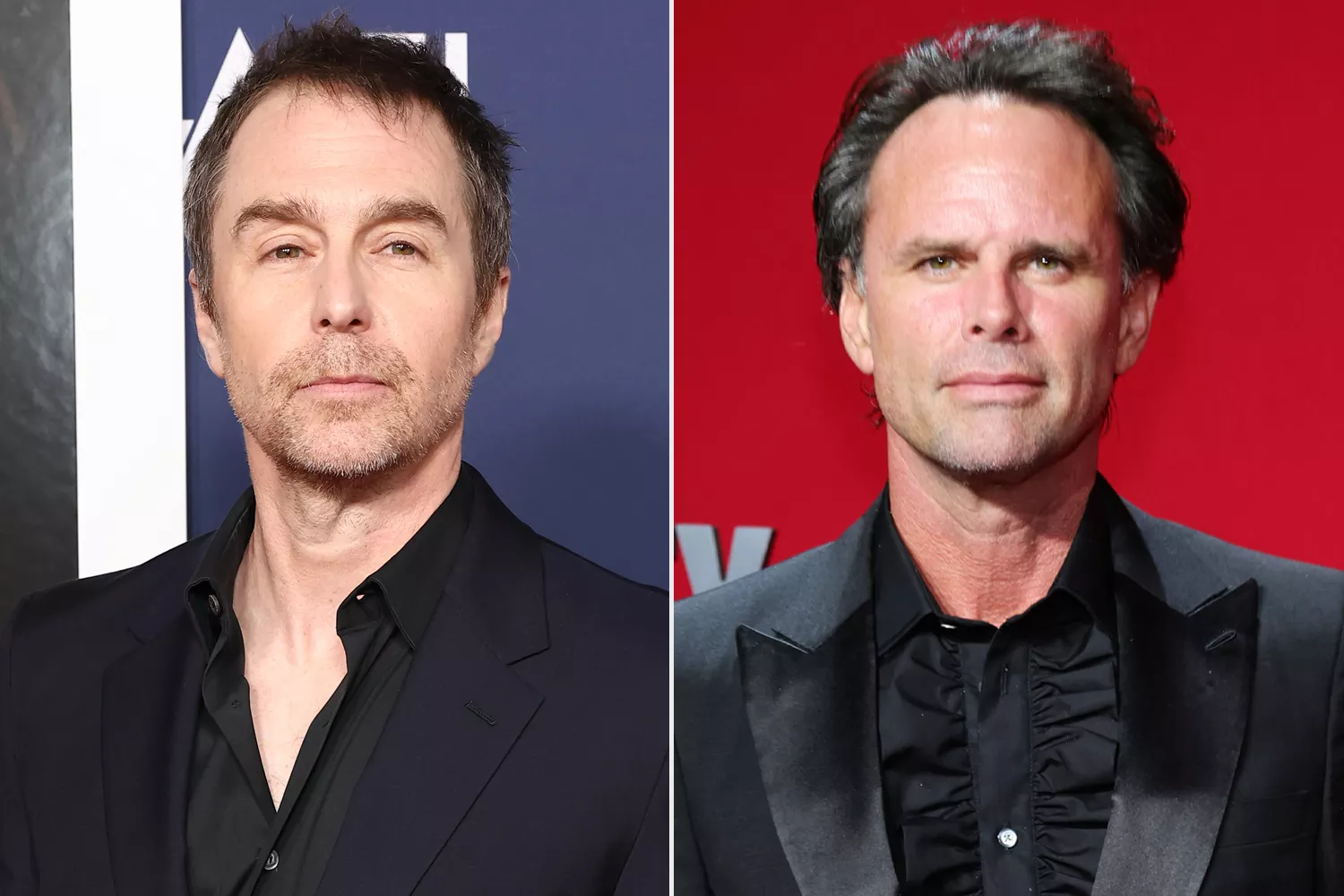 Sam Rockwell (left) and Walton Goggins.