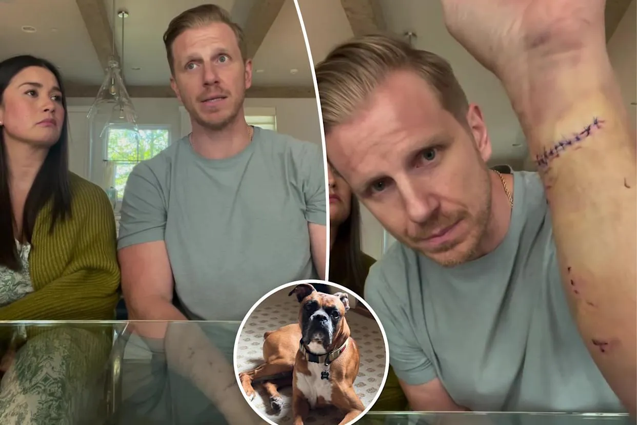 Sean Lowe Hospitalized After Dual Attacks by Rescue Dog Moose