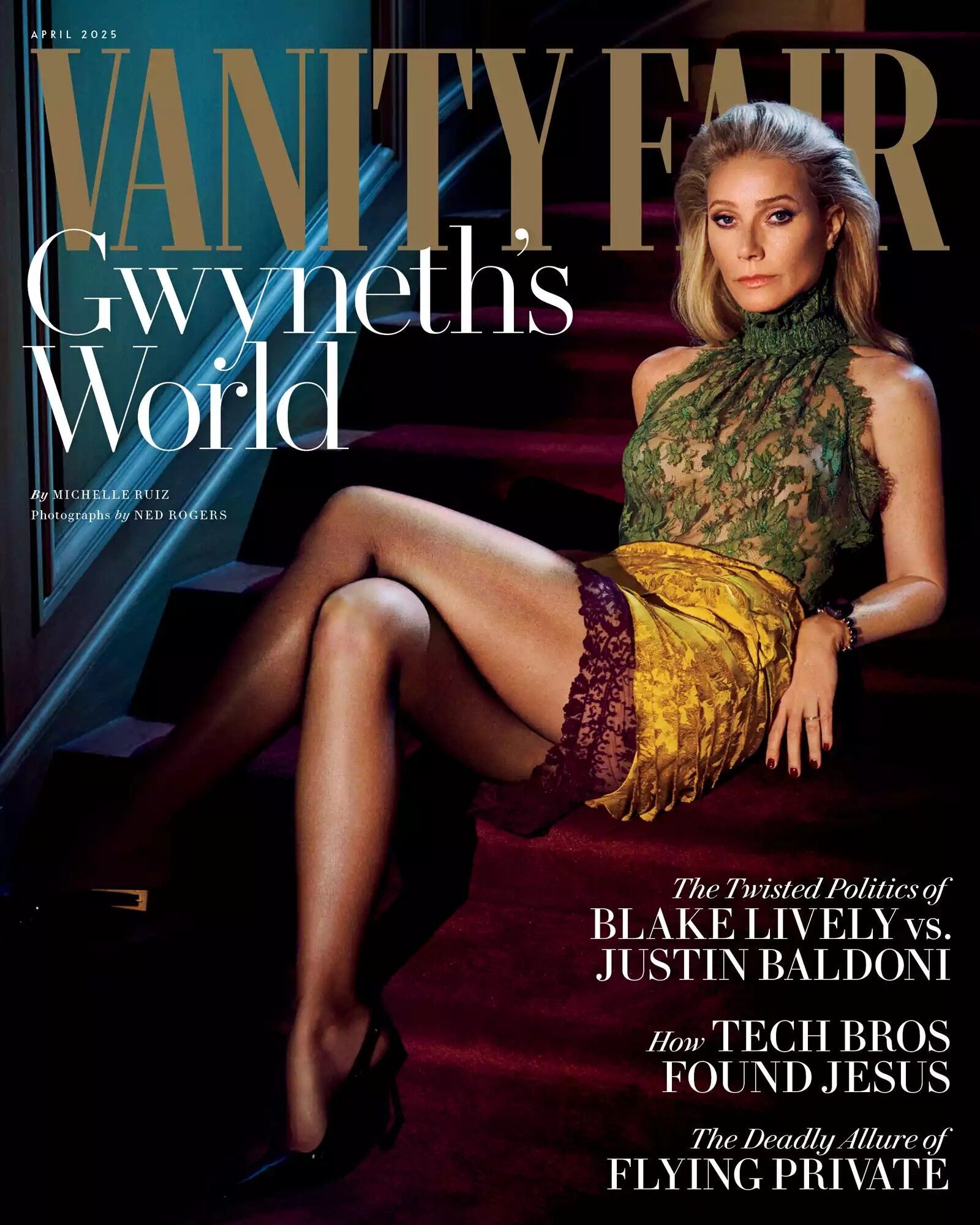 Gwyneth Paltrow on the April 2025 cover of Vanity Fair