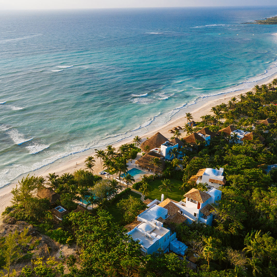 Hotel Esencia in Xpu Há, Mexico.