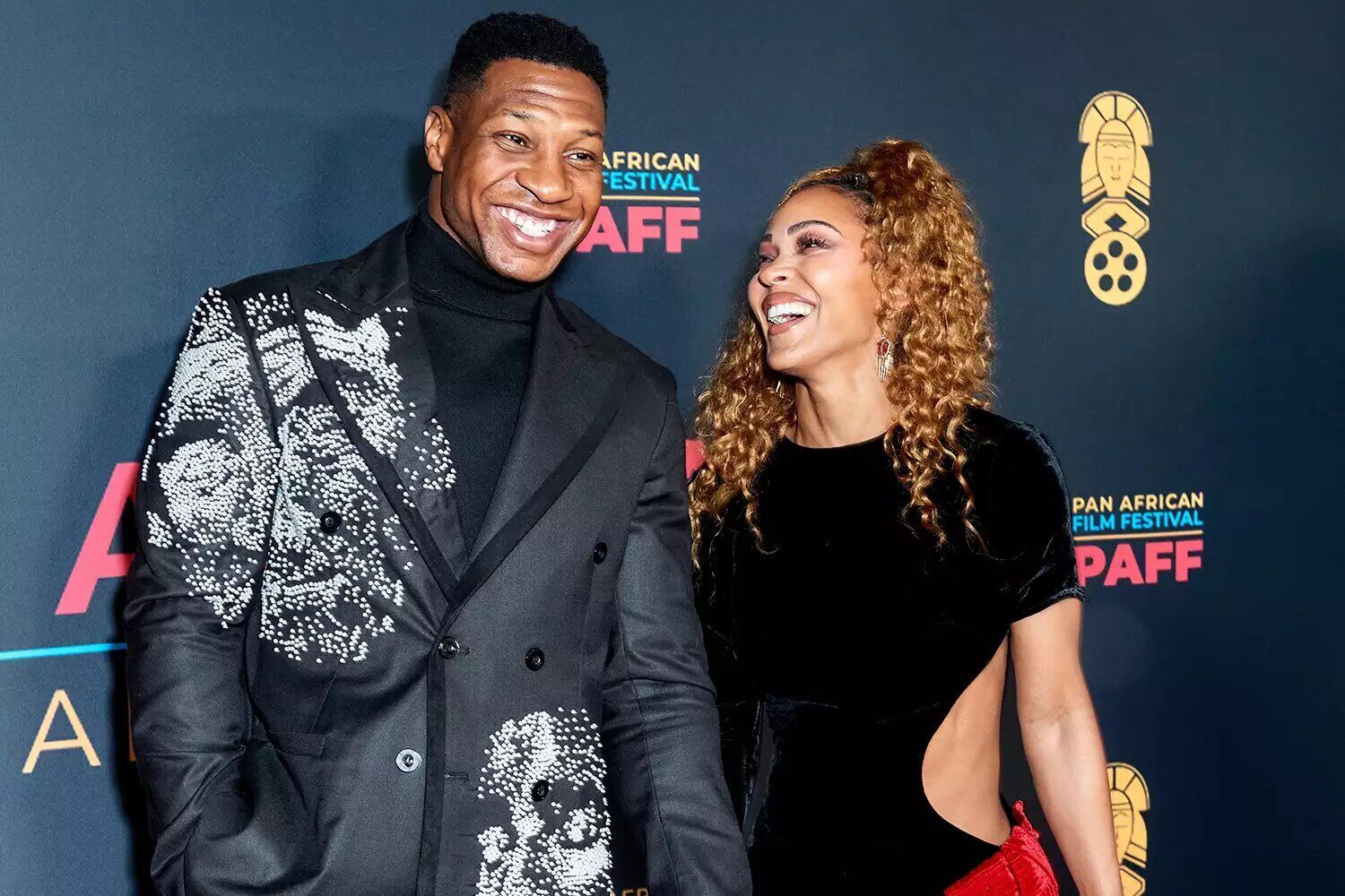 Jonathan Majors, Meagan Good