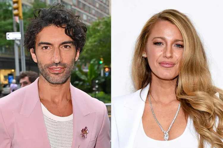 Justin Baldoni (left) and Blake Lively (right).