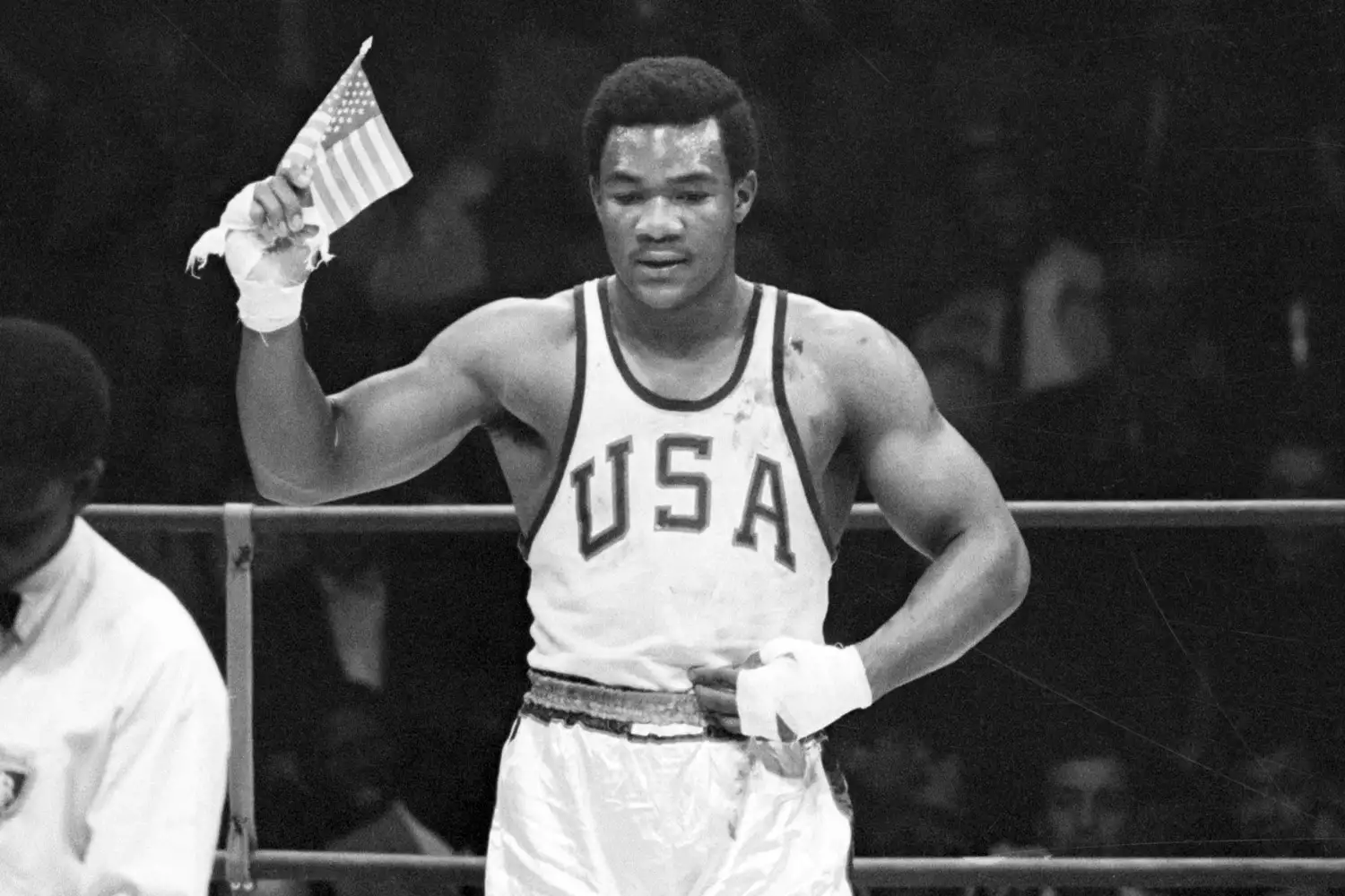 George Foreman won a gold medal at the 1968 Olympics.