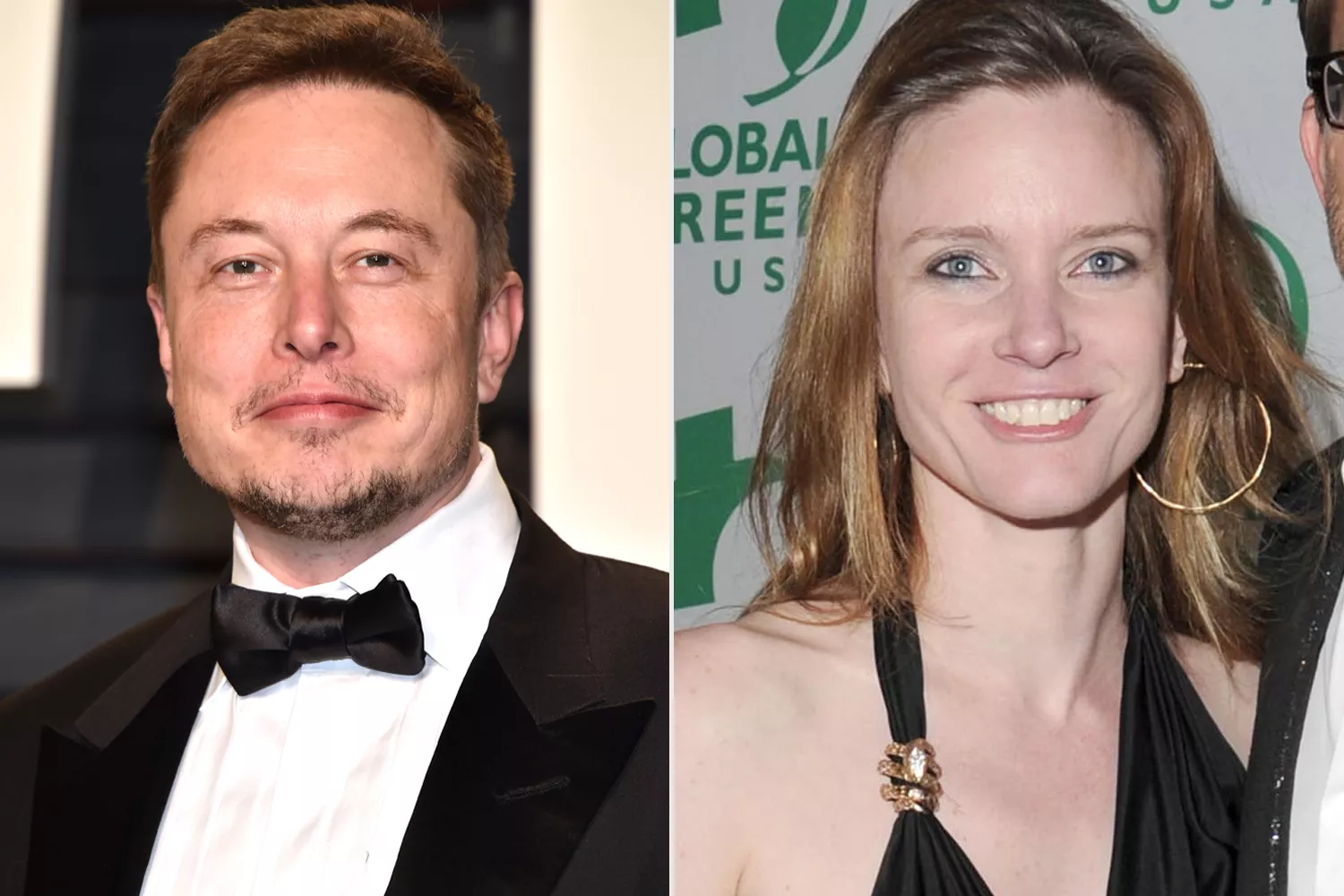 Elon Musk and Justine Musk.