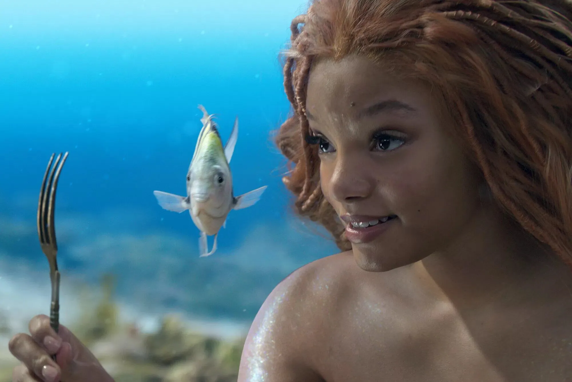 Halle Bailey in The Little Mermaid